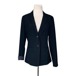 Gap black 2 buttoned long sleeves blazer size 4